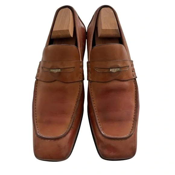 YVES SAINT LAURENT VTG Men’s Coin Loafers Style 0190 SZ 41 /8